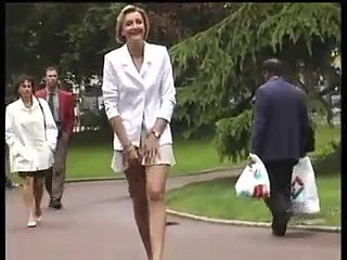 French output retro porn integument with public pussy keen-minded outdoors