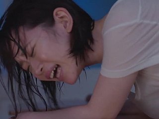 Islak tişört Yura Kano küçük memeler Asya - cumshot ile Japon ev yapımı porno
