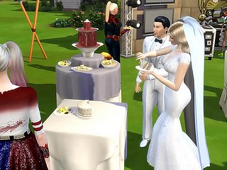 Dishearten Boda de Hercules y Supergirl Fotos ala Novia Corazón Roto al Marido Cornudo Hentai Netorare Fuerte