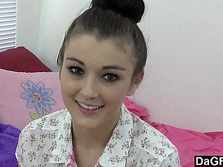 Nervous Teen porno For The First Time
