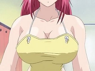 donne prosperose hanno un trio incensurato Anime Hentai