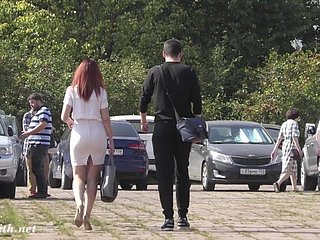 Jeny Smith gebunden nackt im Wald