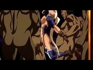 Netter Hentai brutal groupfucked von Ghetto Monster anime