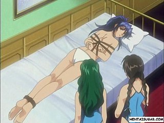 Hentai Lezzy Girl fica enema