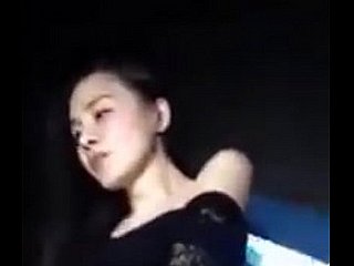 Strip Chinese Girl Dance in Club