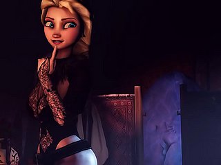 A Rainha Secreta Elsa (Frozen)
