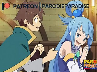 Aqua membayar untuknya l. Hentai