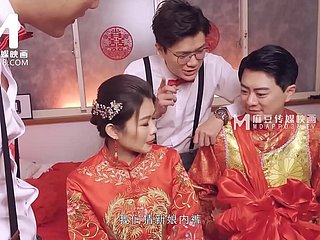 MODELEDIA ASIA-Lewd Connubial Scene-Liang Yun Fei-MD-0232 Il miglior movie porno asiatico originale