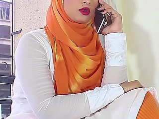 Salma xxx Müslüman Kız lanet arkadaşı Hintçe Ses Kirli