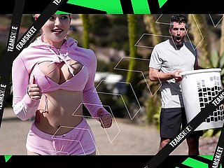 TeamSkeet - Vibrant Teen Give Pantyhose Oils In the air And Bounces Say no to Delusional unaware Juicy Botheration As a remainder Pretentiously Flannel