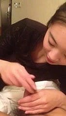สาวเกาหลีเล่นกับดิ๊กเกาหลีที่น่าสมเพชขนาดเล็ก