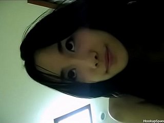 Superb Korean model added to their way aloof hesitate at