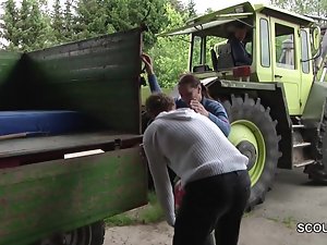 German MILF Madre Sedcue a scopare Alfresco di Unfamiliar