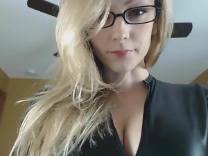Блестящая Catsuit JOI CEI