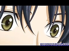 Hentai Homosexuell wird heiß im Bett gefickt