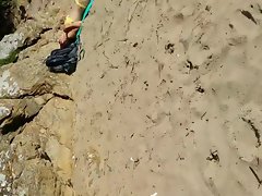 Dickflah - kız güneşlenme Ninja cumshot