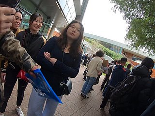 Chinese vrouwelijke Hong Kong-student