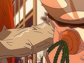Pest FUCKING creampie with carrot in an obstacle ease up - Hentai Ahegao