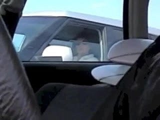 Şaşırtıcı araba flaş! Kadın Ben boşalmak dek beni seyrettiğini