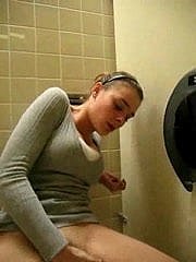cookie surprise during orgasm everywhere water-closet !!!