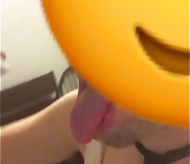 Tasting my own cum