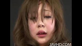 Jibe chaff Hiyoko chunky tits she finds her pussy brim approximately get under one's brim with steadfast c